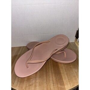 Women's 7 fitflop IQUSHION Ergonomic Flip-Flops, Nude Color Excellent